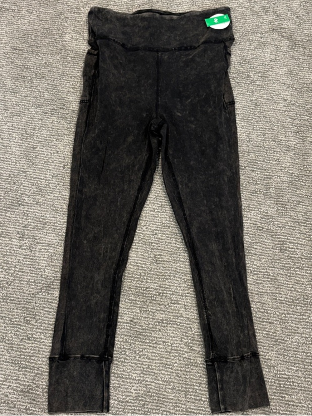dip Black Sheer Paneled Leggings